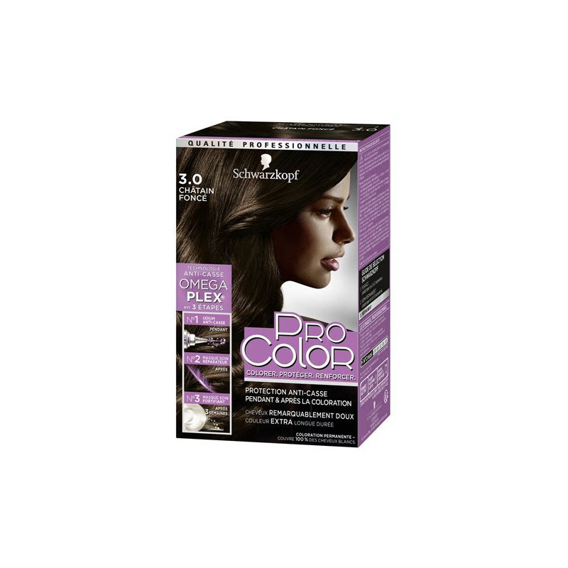 Schwarzkopf Pro Color Coloration Permanente 6.0 Châtain Clair