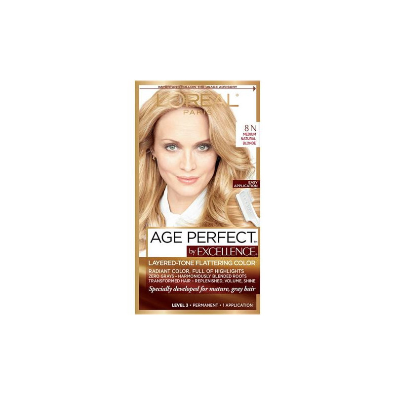 L'Oréal Paris Age Perfect Coloration Permanente 6N Châtain Clair